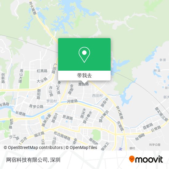网宿科技有限公司地图