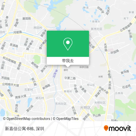 新嘉信公寓-B栋地图