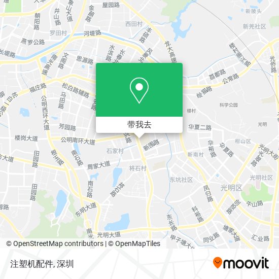 注塑机配件地图