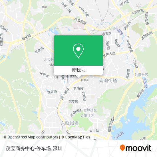 茂宝商务中心-停车场地图
