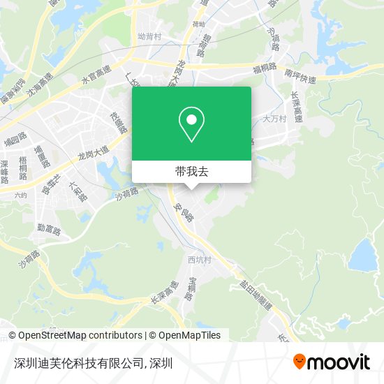 深圳迪芙伦科技有限公司地图