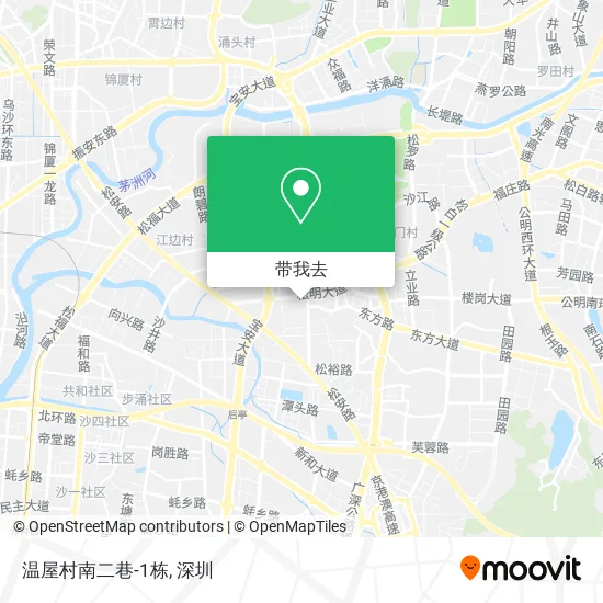 温屋村南二巷-1栋地图