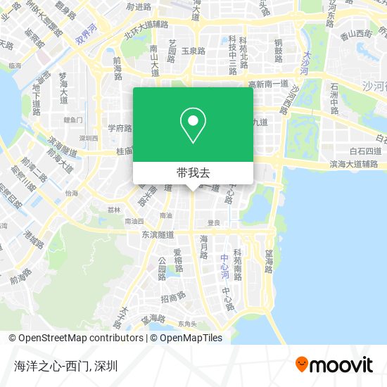 海洋之心-西门地图