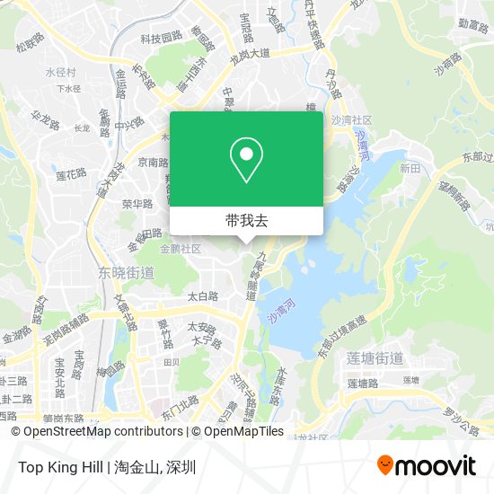 Top King Hill | 淘金山地图