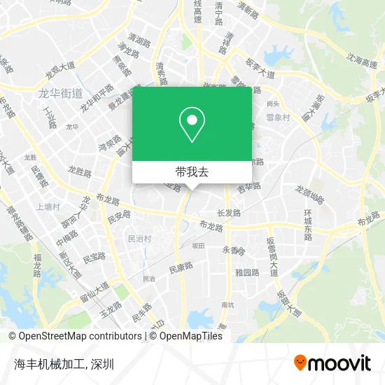 海丰机械加工地图