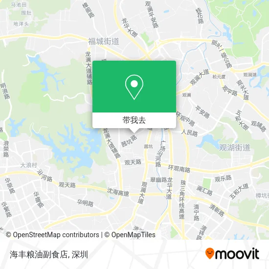 海丰粮油副食店地图