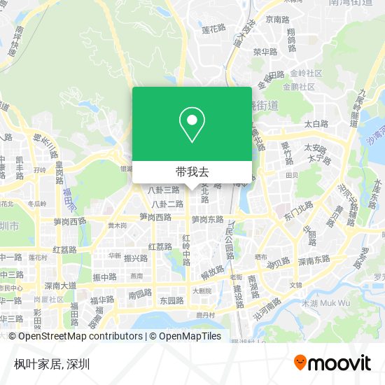 枫叶家居地图