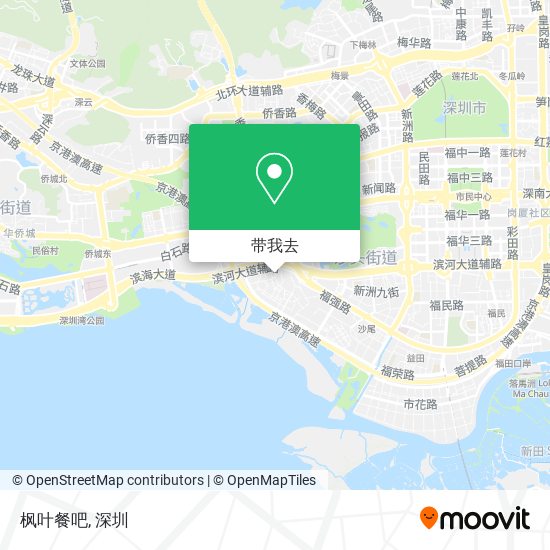 枫叶餐吧地图