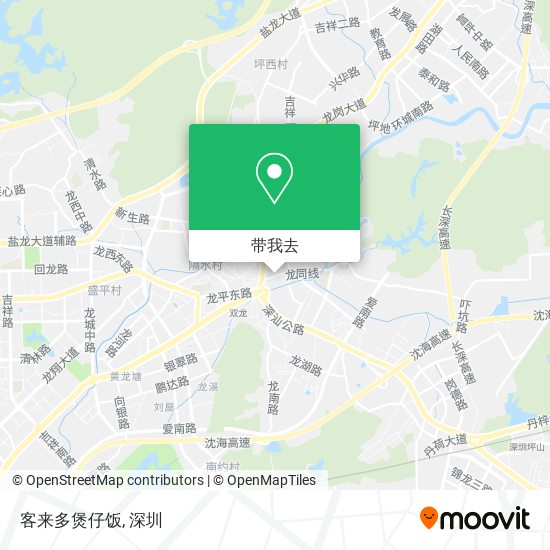 客来多煲仔饭地图
