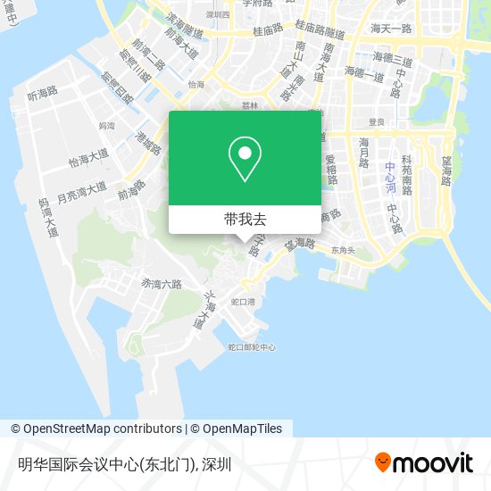 明华国际会议中心(东北门)地图