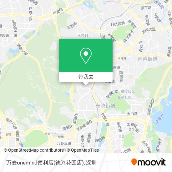 万麦onemind便利店(德兴花园店)地图