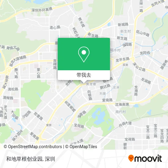 和地草根创业园地图