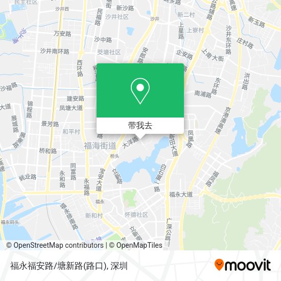 福永福安路/塘新路(路口)地图