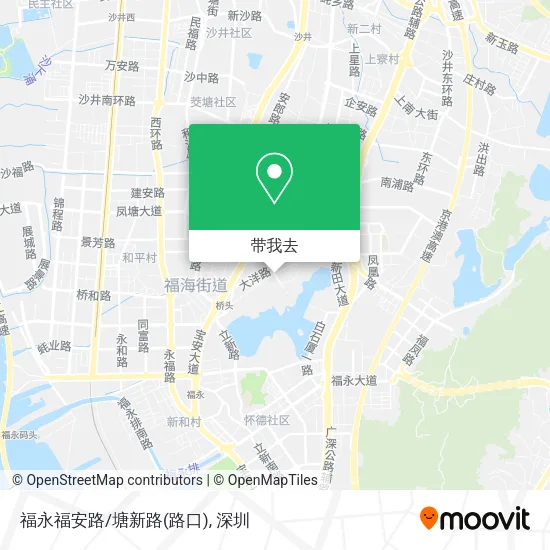福永福安路/塘新路(路口)地图