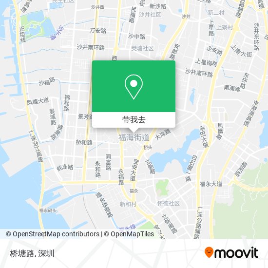 桥塘路地图