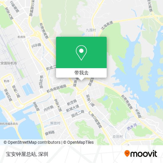 宝安钟屋总站地图