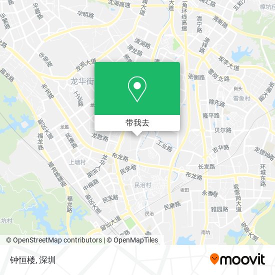 钟恒楼地图
