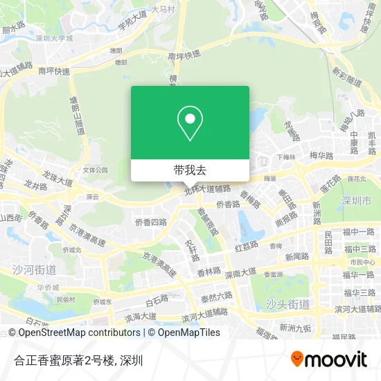 合正香蜜原著2号楼地图