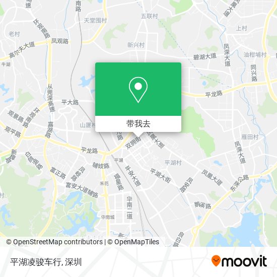 平湖凌骏车行地图