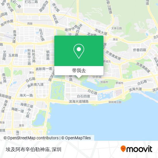 埃及阿布辛伯勒神庙地图