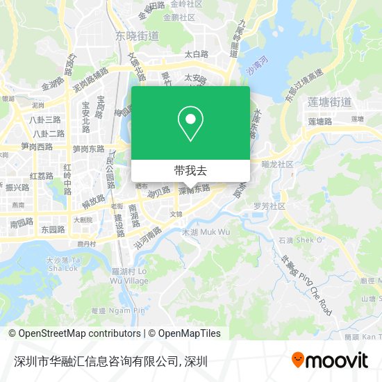 深圳市华融汇信息咨询有限公司地图