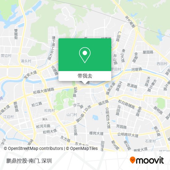 鹏鼎控股-南门地图