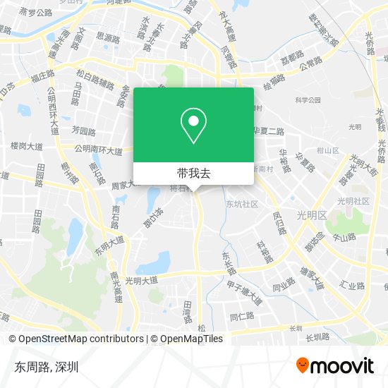 东周路地图