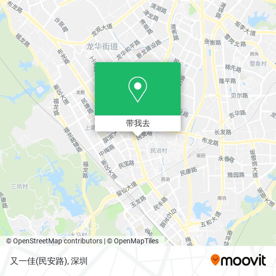 又一佳(民安路)地图