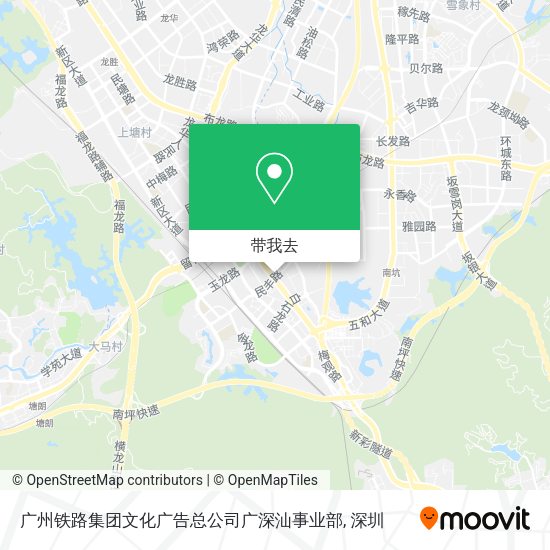 广州铁路集团文化广告总公司广深汕事业部地图