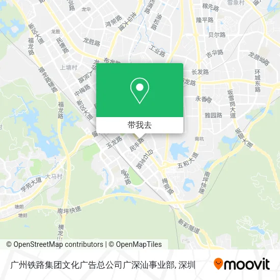 广州铁路集团文化广告总公司广深汕事业部地图