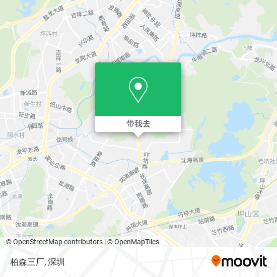 柏森三厂地图