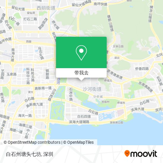 白石州塘头七坊地图