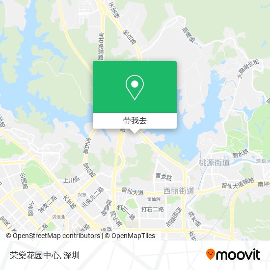 荣燊花园中心地图