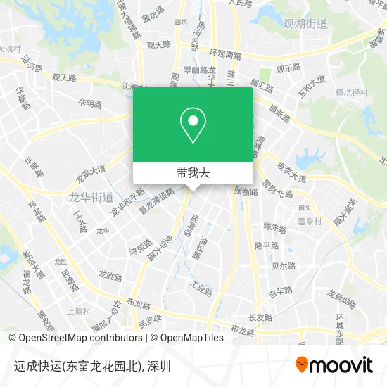 远成快运(东富龙花园北)地图