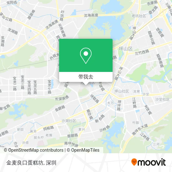 金麦良口蛋糕坊地图