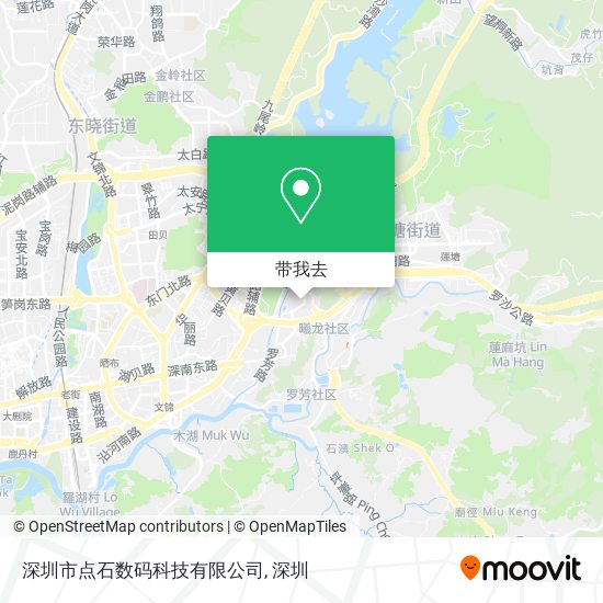 深圳市点石数码科技有限公司地图