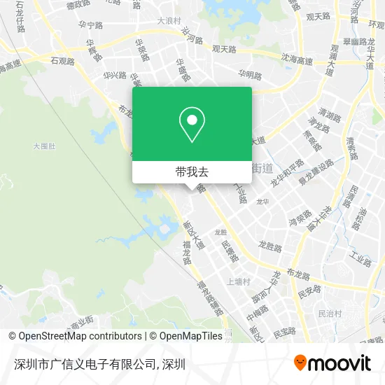深圳市广信义电子有限公司地图