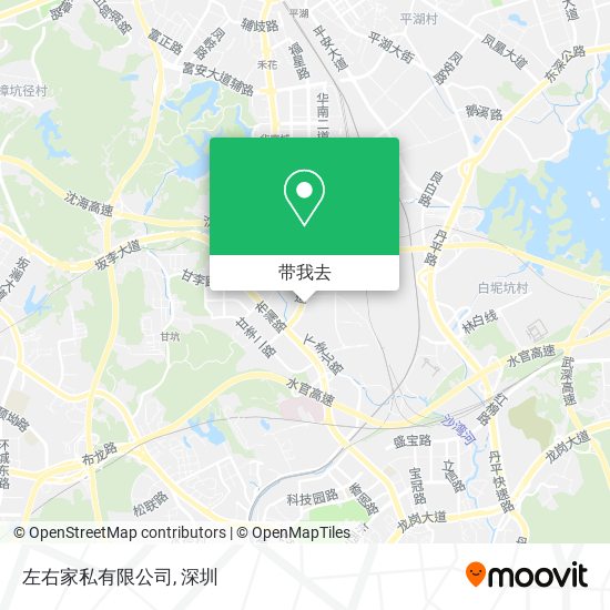 左右家私有限公司地图
