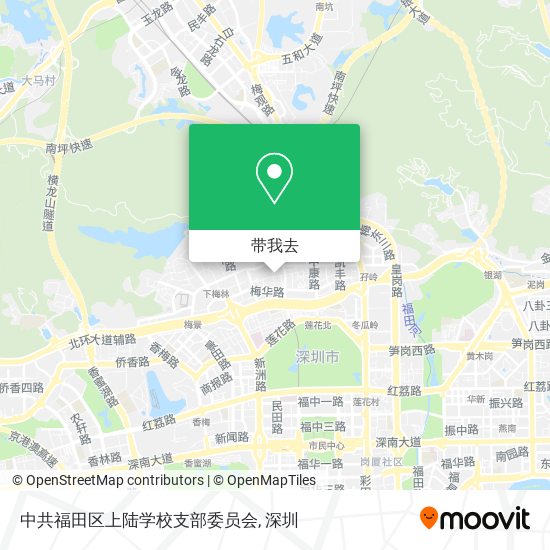 中共福田区上陆学校支部委员会地图
