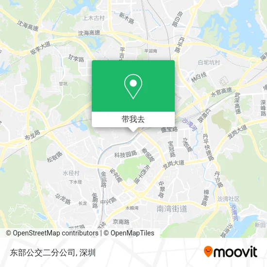 东部公交二分公司地图