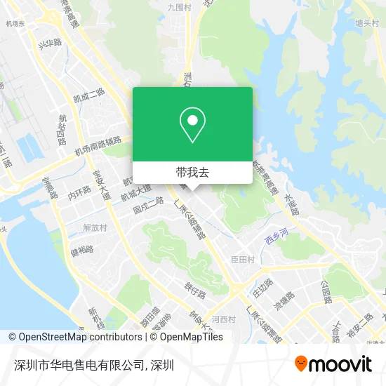 深圳市华电售电有限公司地图