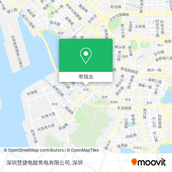 深圳慧捷电能售电有限公司地图