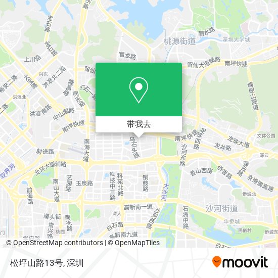 松坪山路13号地图