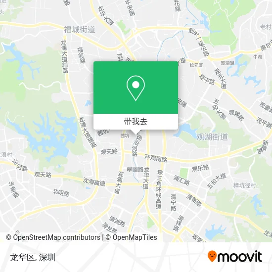 龙华区地图