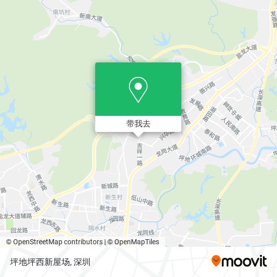 坪地坪西新屋场地图