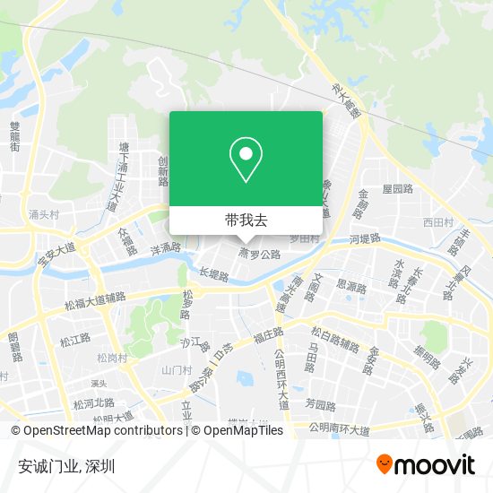 安诚门业地图