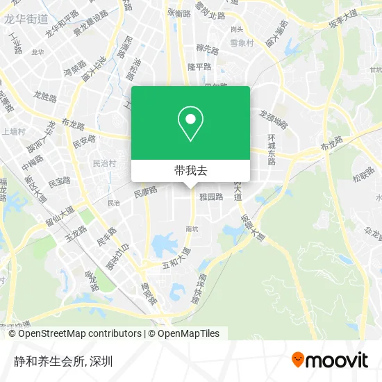 静和养生会所地图