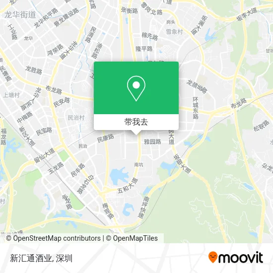 新汇通酒业地图