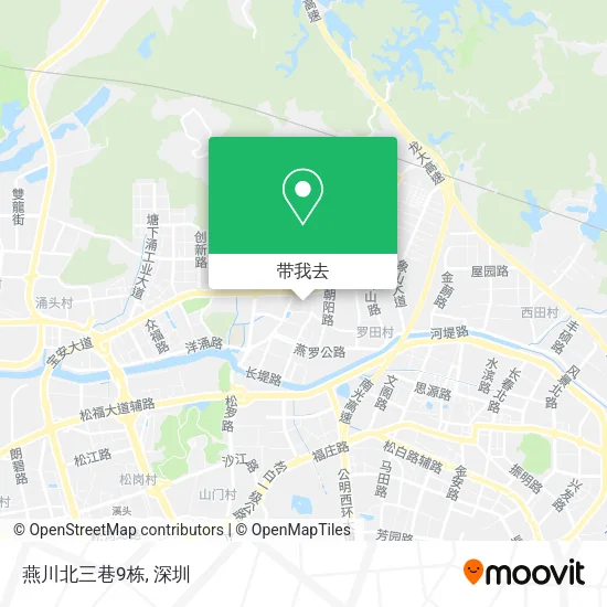 燕川北三巷9栋地图