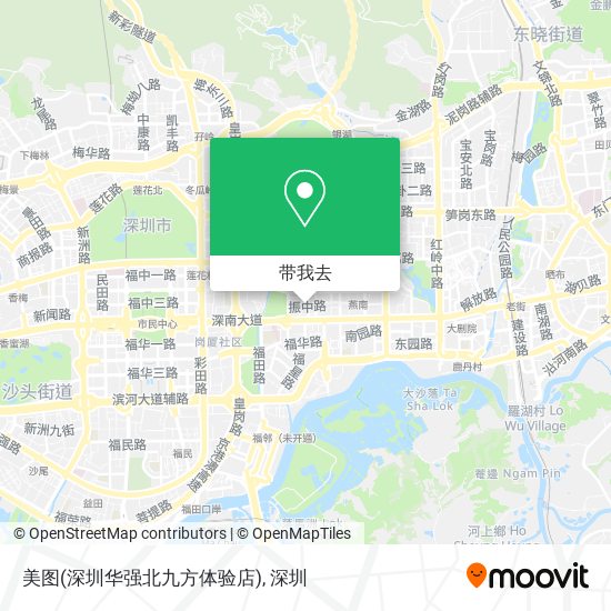 美图(深圳华强北九方体验店)地图